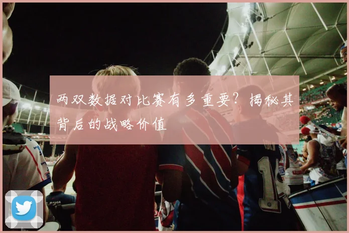 两双数据对比赛有多重要?揭秘其背后的战略价值